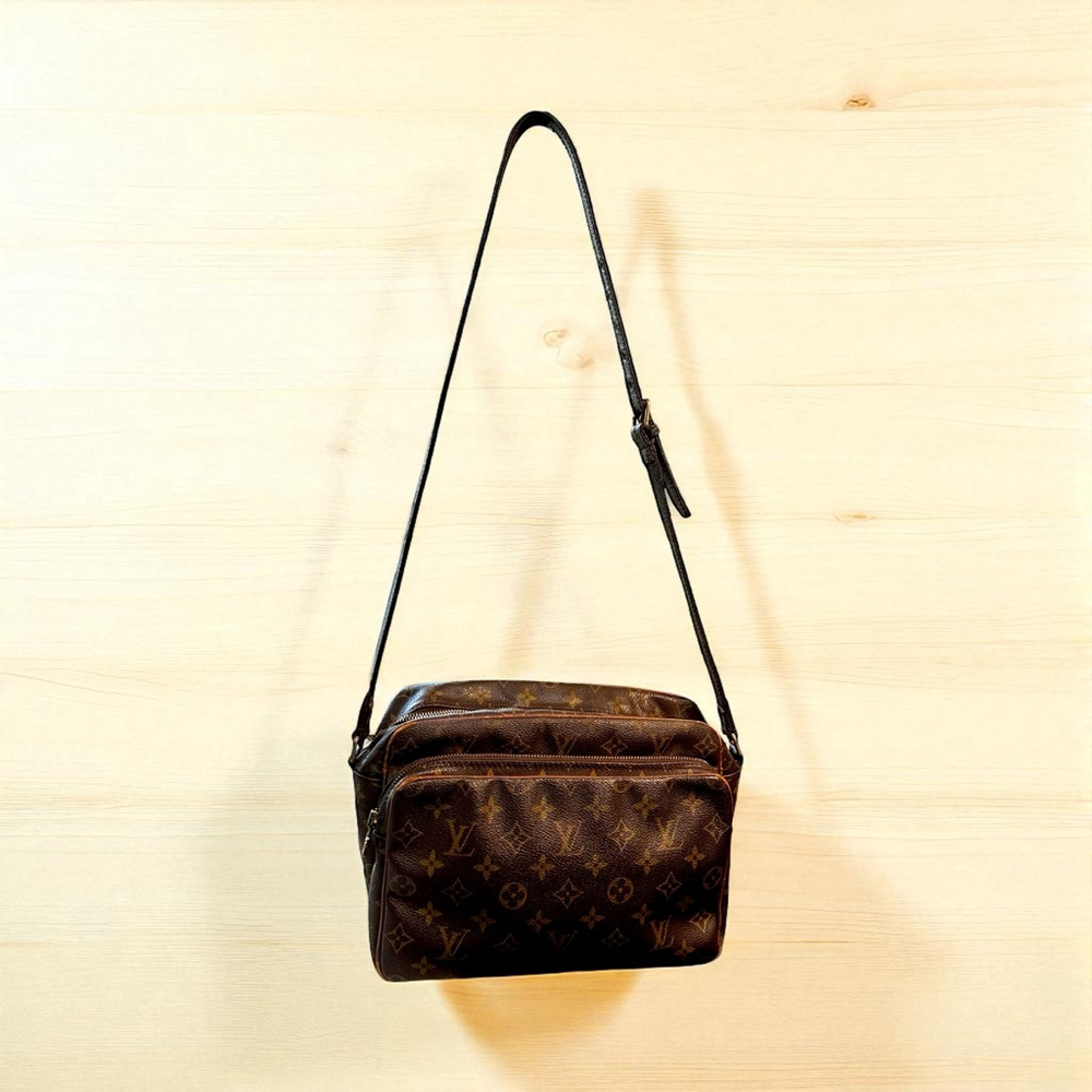 Louis Vuitton Brown & Tan Nile Monogram Crossbody Bag - Picture 2 of 15